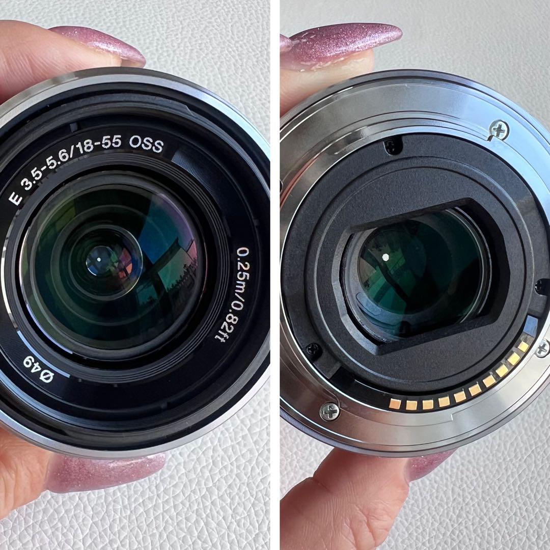 SONY α6000 ILCE-6000Y ボディWhite レンズ4本セット