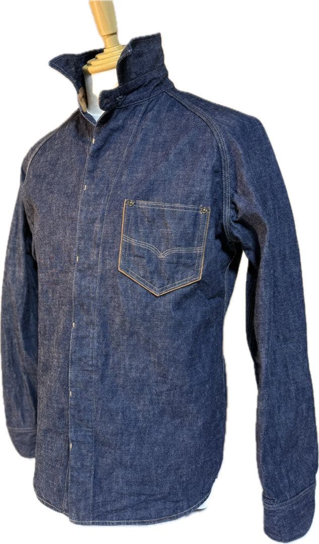 DELUXEWARE デラックスウエア　7640 デニムシャツ　ＸＬ