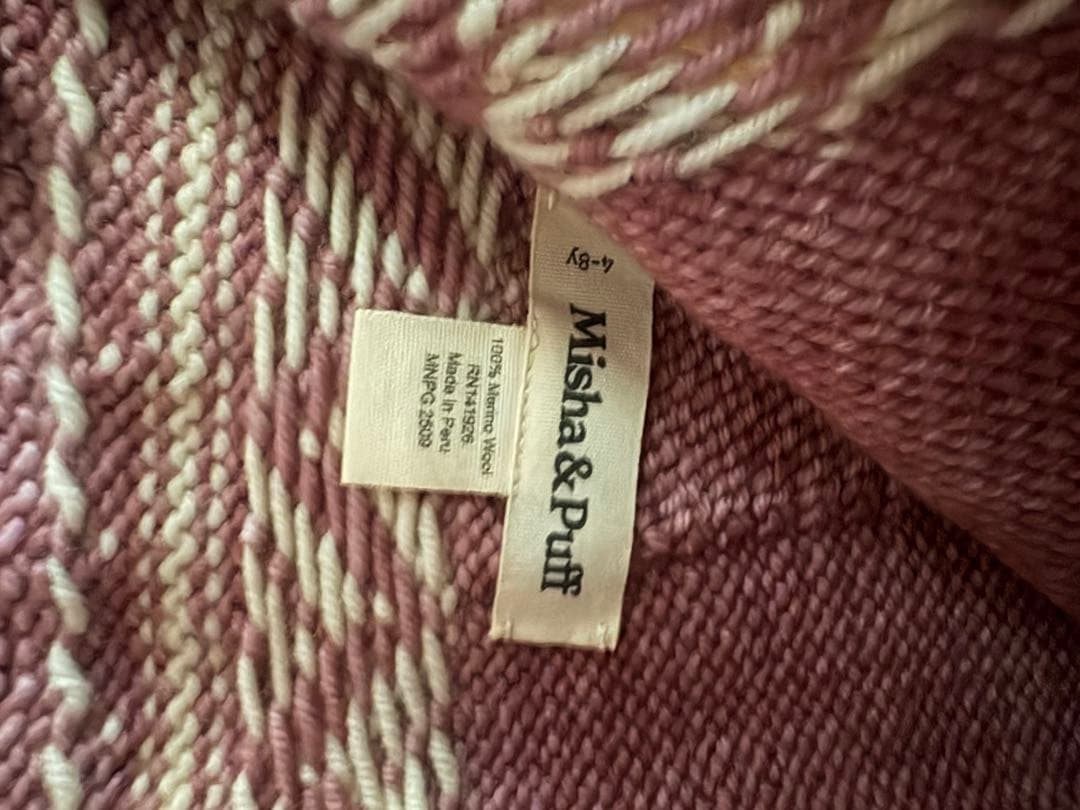 帽子 Zig Zag Pointy Misha&Puff 4-8y