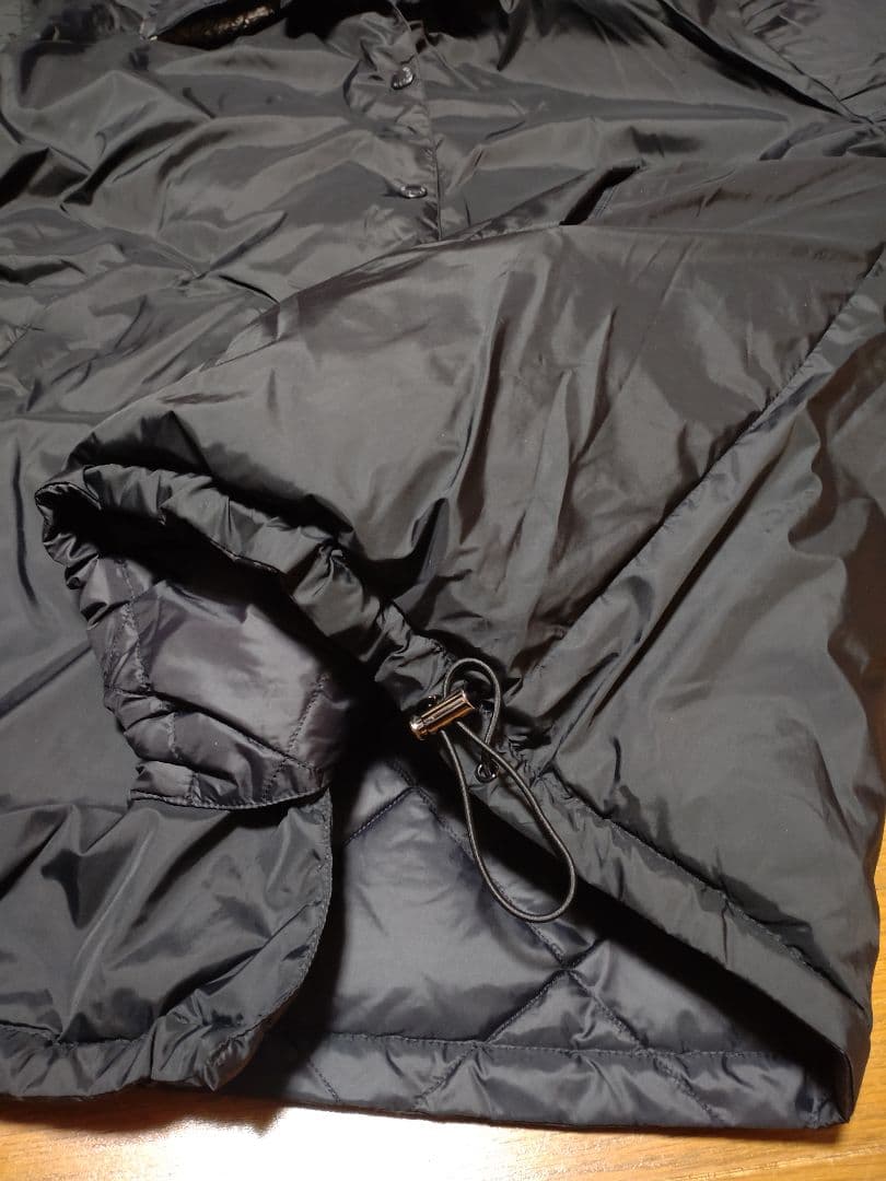 アンフィーロ　TAIONコラボ ボア襟 リバーシブルダウン