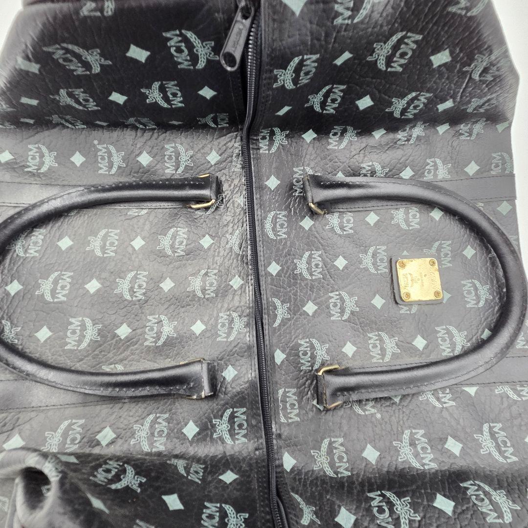 MCM ブラック ボストンバッグ