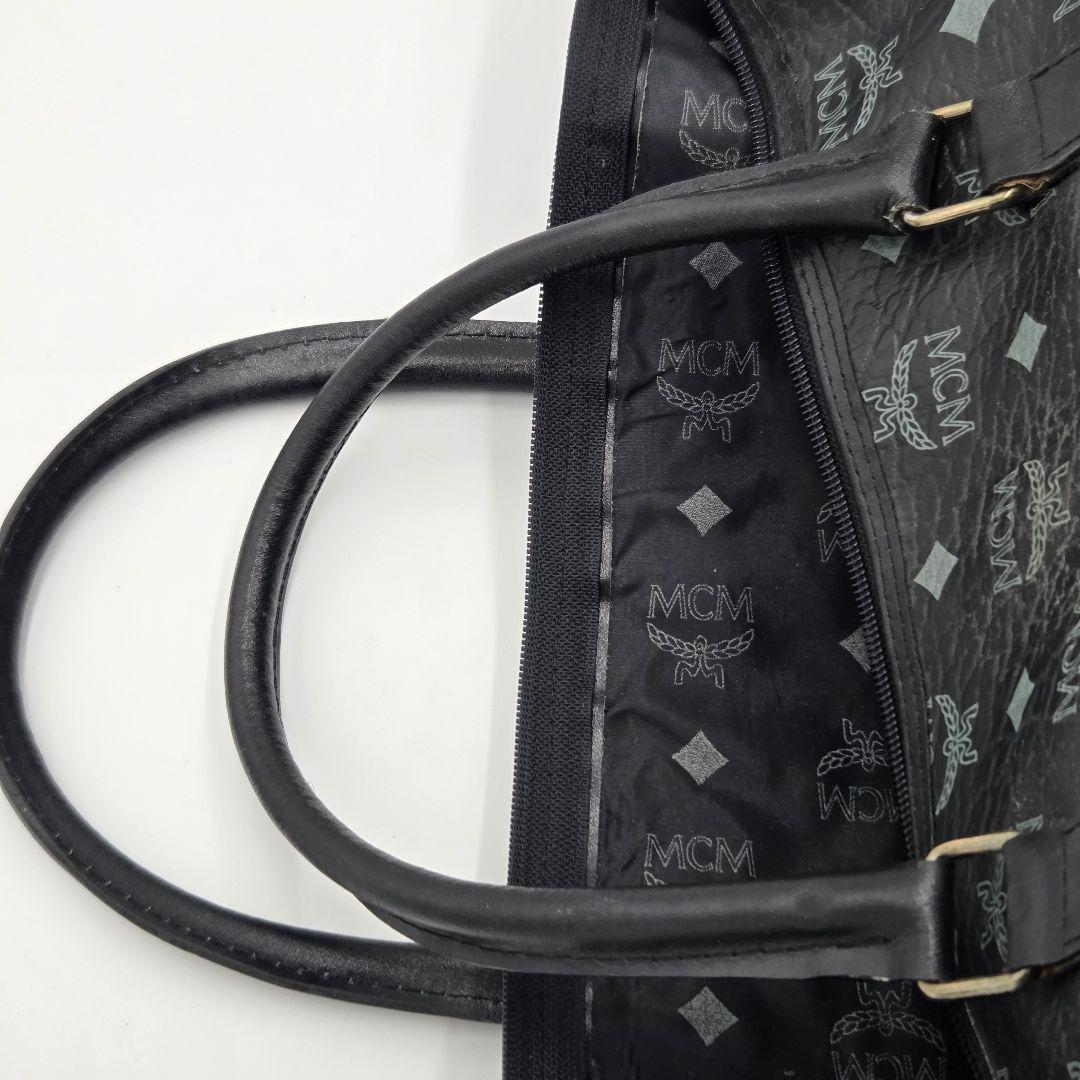 MCM ブラック ボストンバッグ