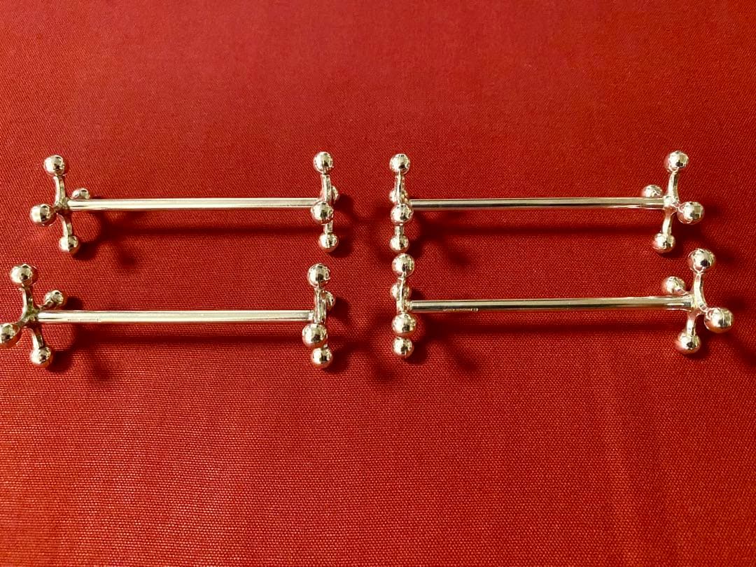 【☆レアアイテム☆特別感を演出】クリストフル ブール ナイフレスト 4本セット