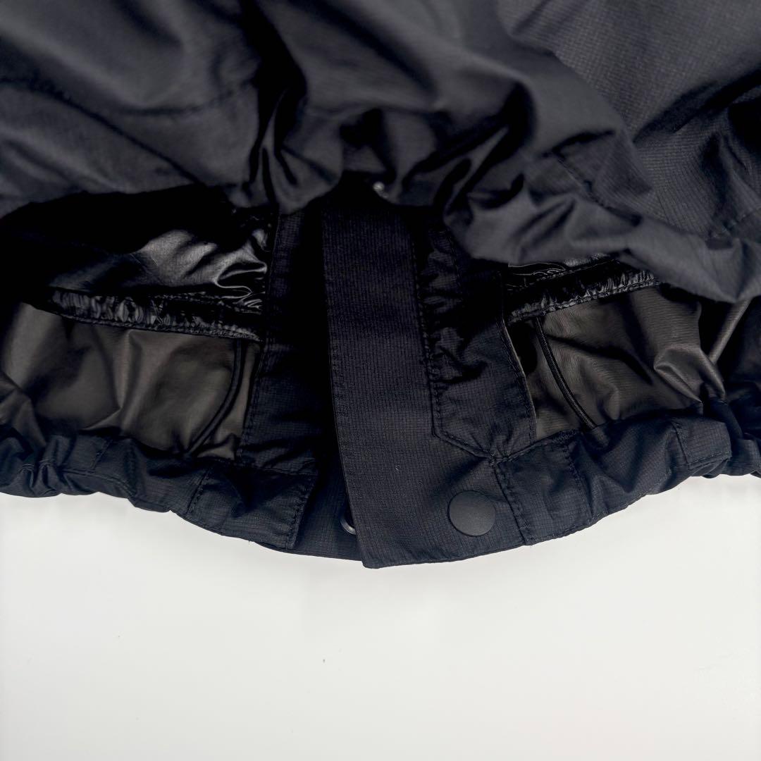 極美品モンベル ヴェイルダウンパーカ M ゴアテックス 3in1 黒 844