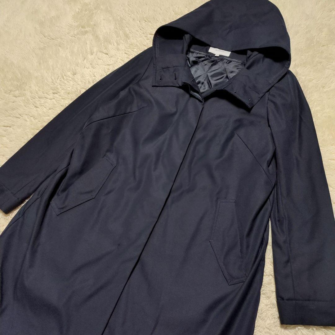 美品！UNTITLED Thermore ライナー付 フーデットコート 撥水　M