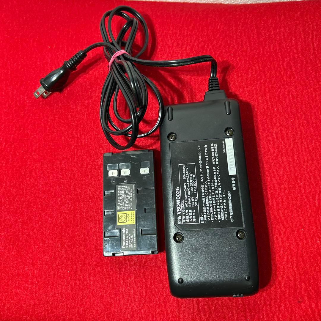 Panasonic ビデオ￼カメラ　希少　NV-A20 maxell テープ付