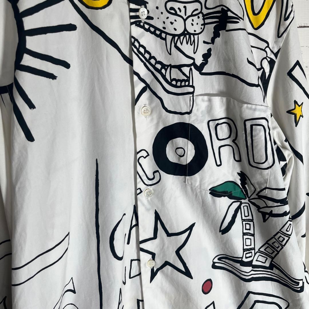 JUNYA WATANABE アートデザイン 長袖シャツ　M