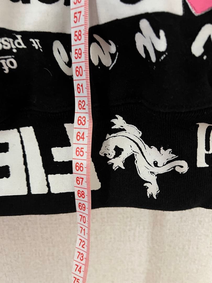 Supreme 両面プリントグラフィックパーカー