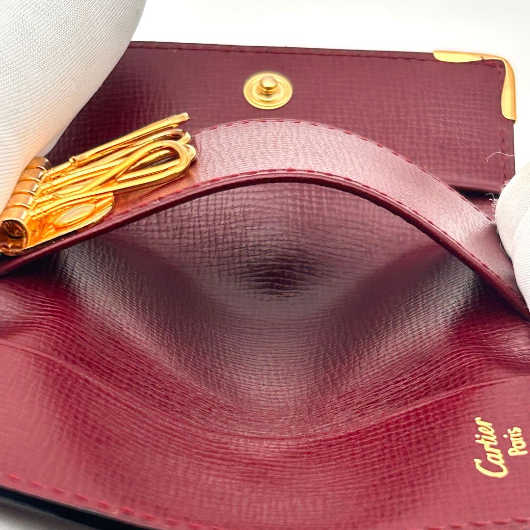 極美品✨ Cartier カルティエ キーケース マストライン 【カード付き】