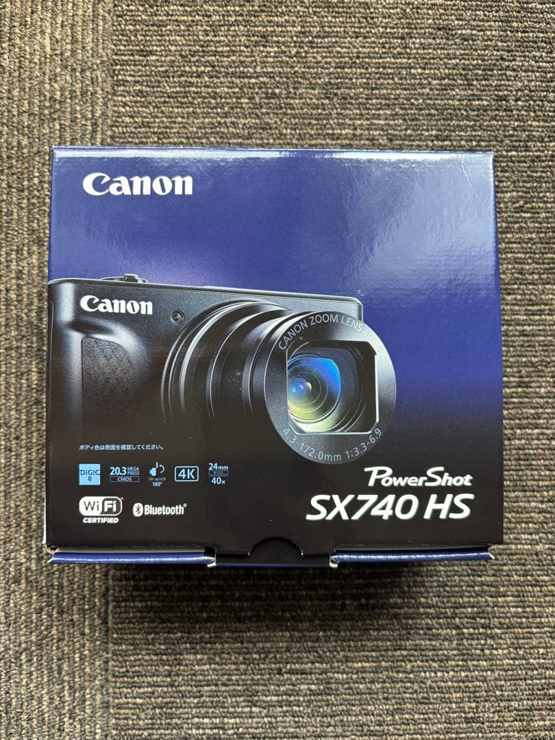 【展示品】Canon PowerShot SX740 HS シルバー