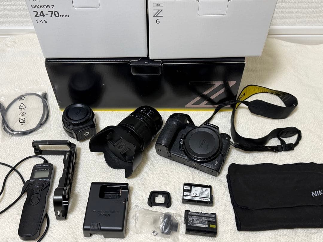 NIKON Z6 24-70/4S レンズキット FTZ その他おまけ