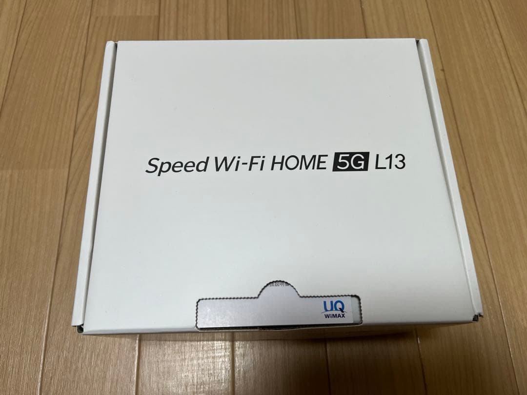 【未開封・未使用】Speed Wi-Fi  5G L13