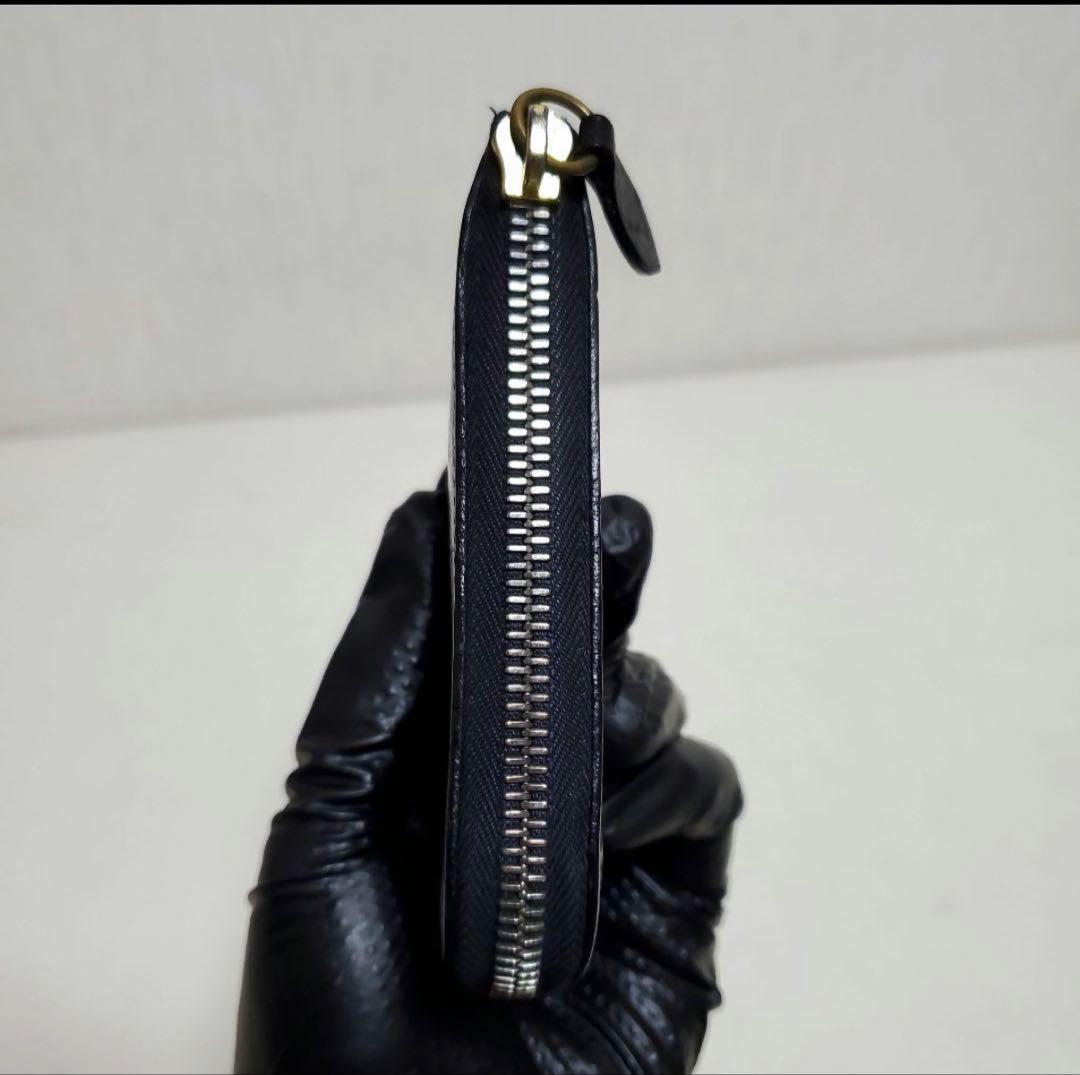 イルビゾンテ L字ファスナー 財布 クロコ型押し