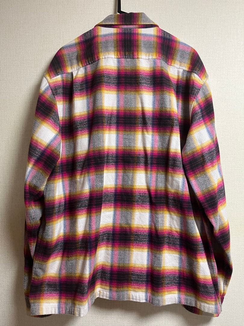トップス Supreme Shadow Plaid Flannel Shirt