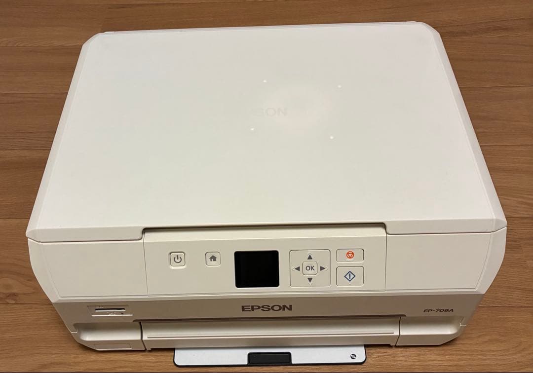 EPSON EP-709A インクジェットプリンター　 ジャンク品 説明書付き