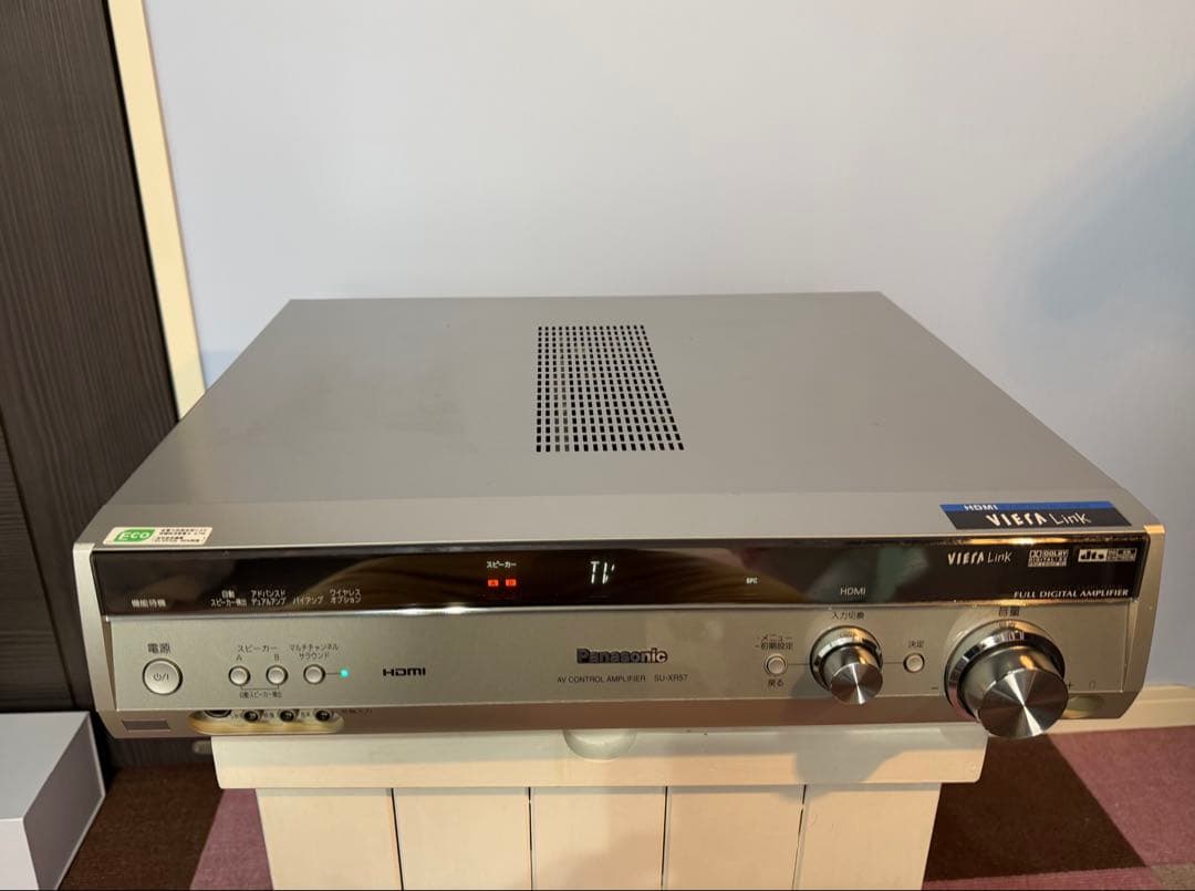 動作品　Panasonic SA-XR57 フルデジタルアンプ