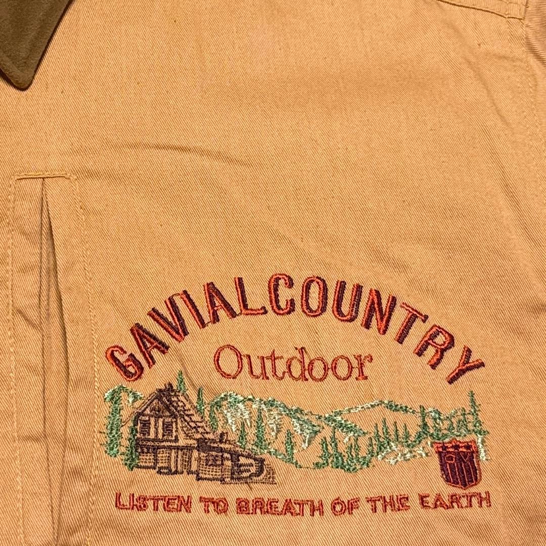 GAVIAL 短丈　ドリズラージャケット　裏地チェック　ヴィンテージ