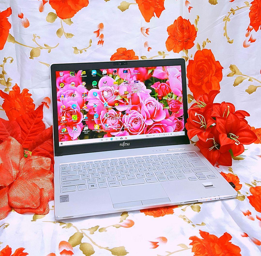 新品SSD/新型Win11搭載/5世代爆速Core-i5/薄型富士通/DVD焼き