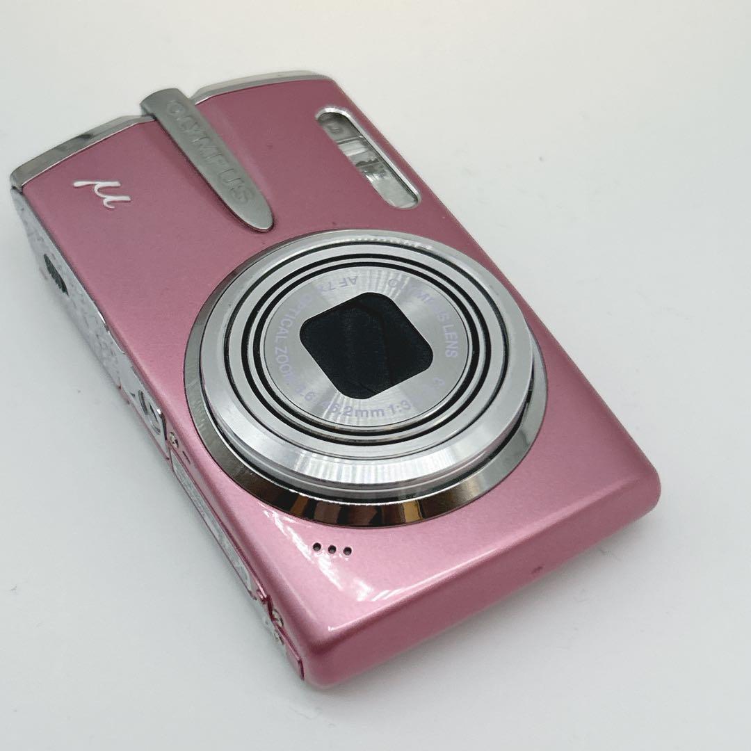 オリンパス μ1020デジカメ 動作確認済 ピンク