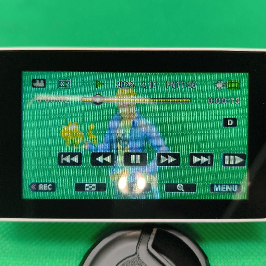 【動作確認OK】JVC Everio エブリオ GZ-F117-W