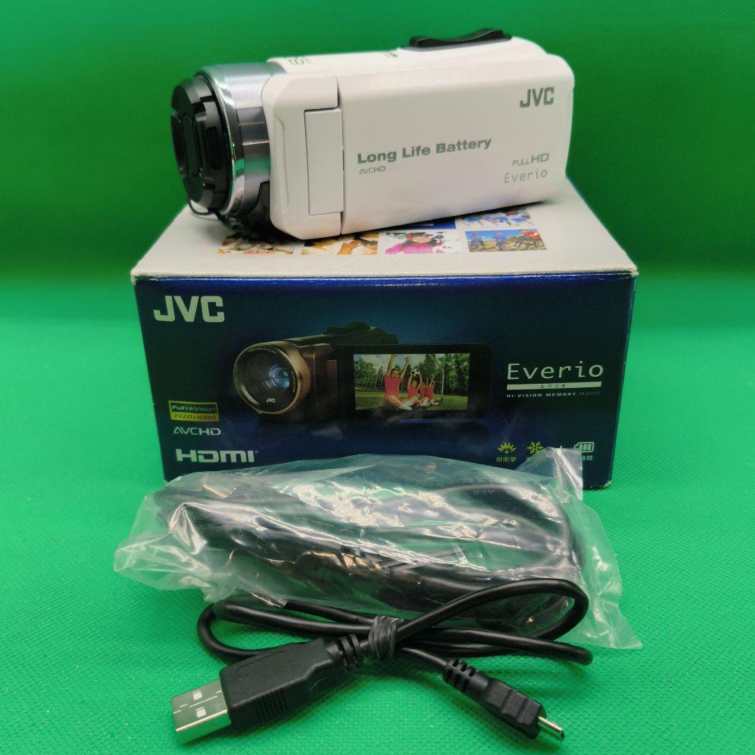 【動作確認OK】JVC Everio エブリオ GZ-F117-W