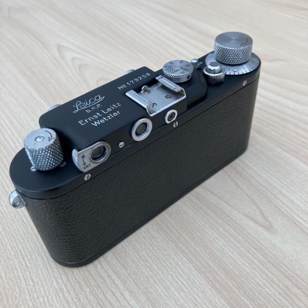Leica バルナック ライカ IIIa ブラックペイント（後塗り）ボディ