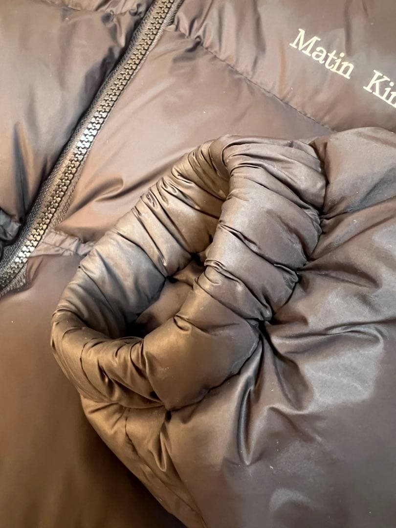 MatinKim ショートダウン ブラック