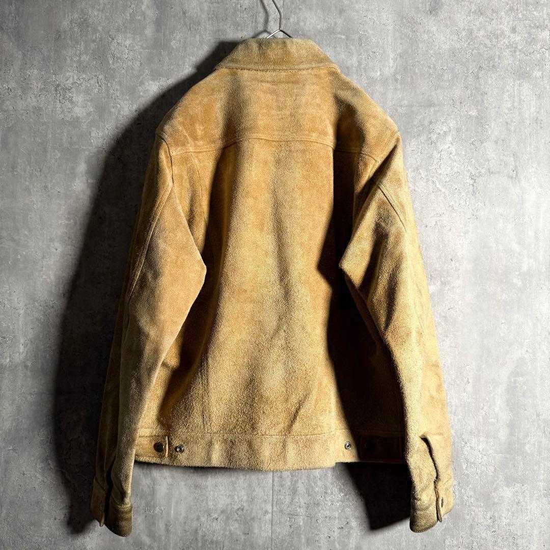 ⭐️希少⭐️ワコマリア スウェードトラッカージャケット 日本製 L〜XL相当 非売品