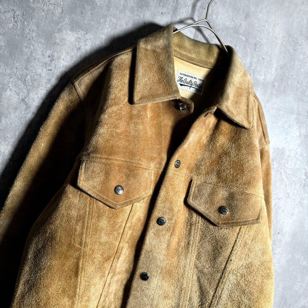 ⭐️希少⭐️ワコマリア スウェードトラッカージャケット 日本製 L〜XL相当 非売品