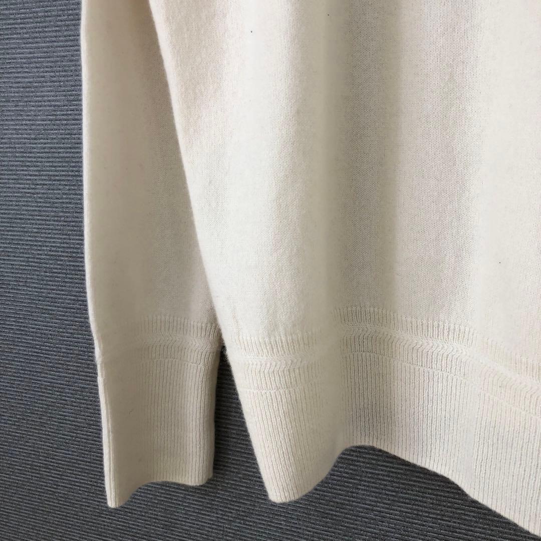 トップス MAISON CARREE CASHMERE Basic Tops IVORY