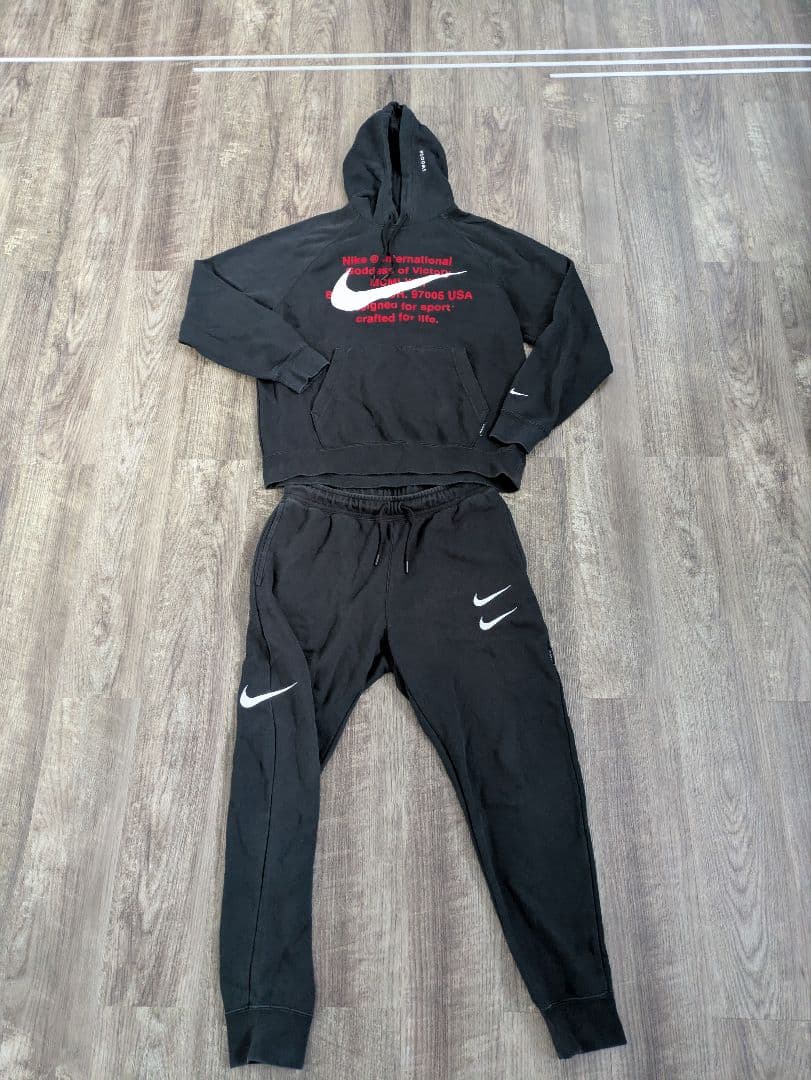NIKE　ナイキ　ダブルスウッシュ　スウェット　セットアップ　ジョガー