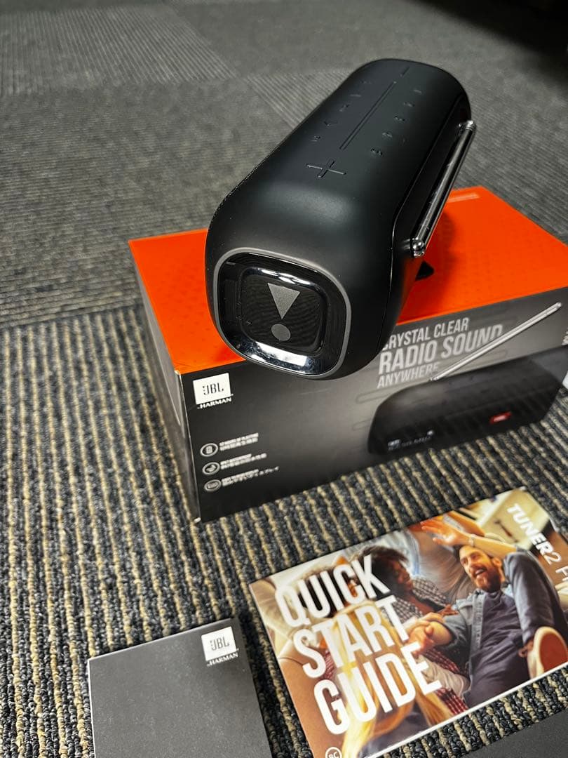 JBL TUNER 2 FM ブラック ワイヤレススピーカー