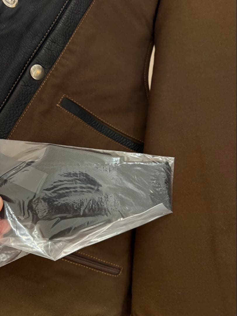 美品 CORONADO LEATHER コロナドレザー　USA ベスト バイソン