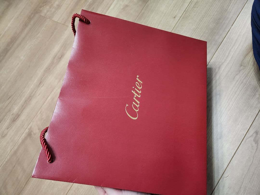 [再値下げ]カルティエ　時計　ケース　クリーニングセット　紙袋