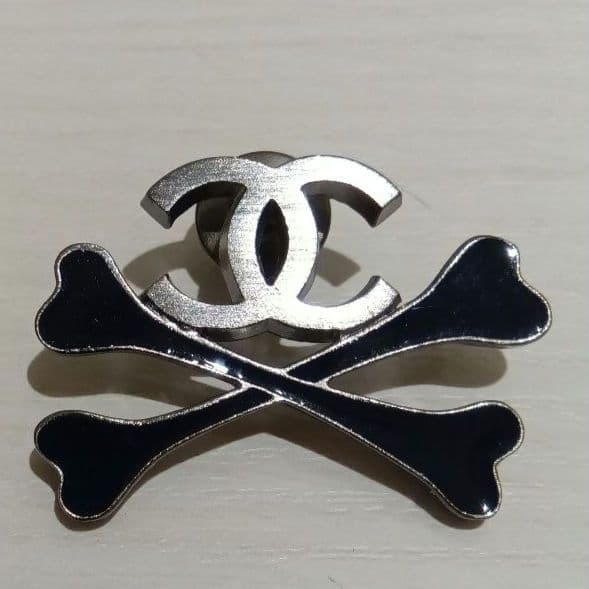 【美品】CHANEL ピンブロ―チ　ネクタイピン ヴィンテ―ジ　希少