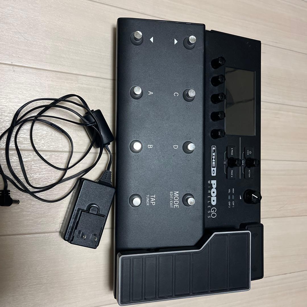 Line 6 POD GO ワイヤレス 箱無し (アダプター・説明書あり)