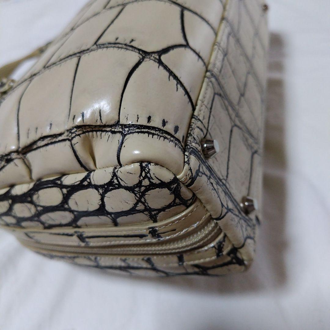 JRA　クロコダイル ミニボストン　ハンドバッグ