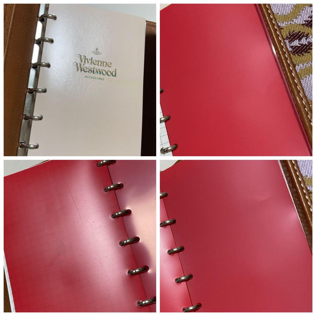 【未使用品】Vivienne Westwood スクイグル　システム手帳
