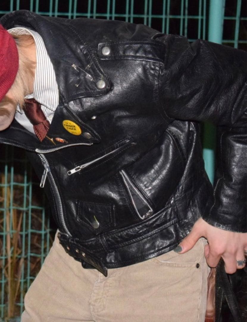 70s ライダース　ダブル　vintage