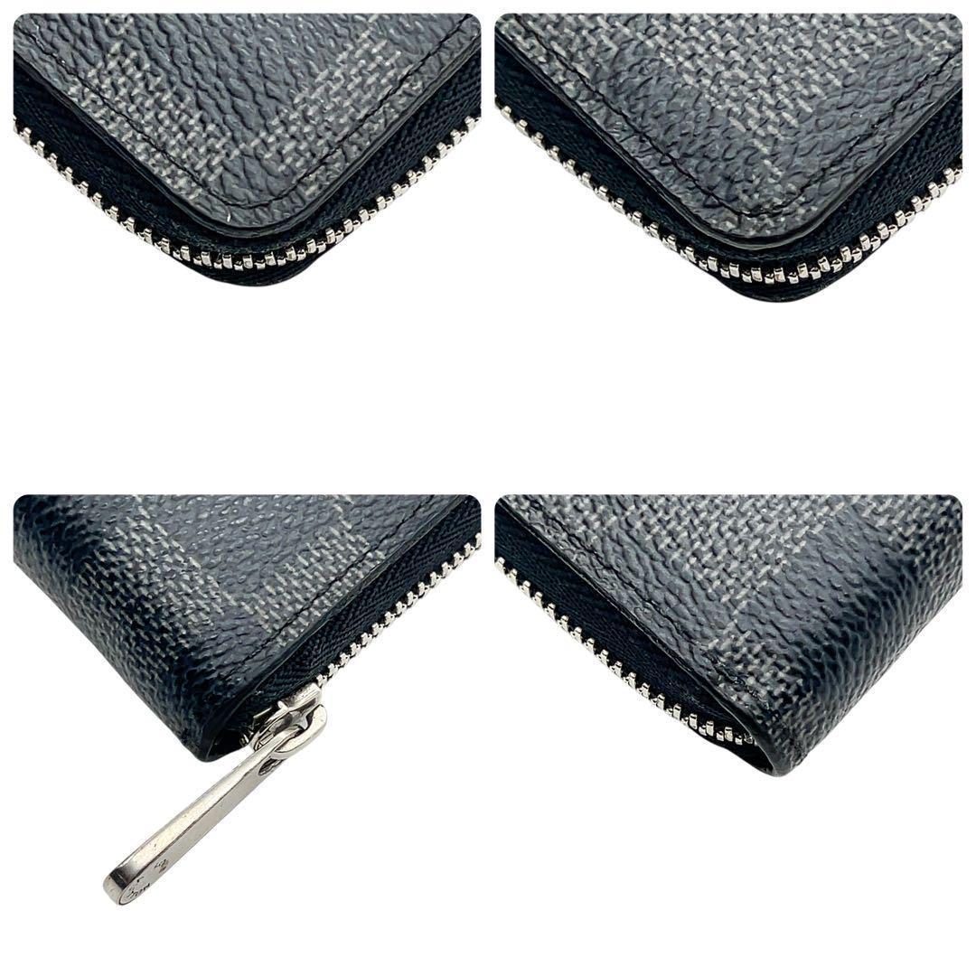 【極上美品】ルイヴィトン ダミエグラフィット パース 財布 N63076