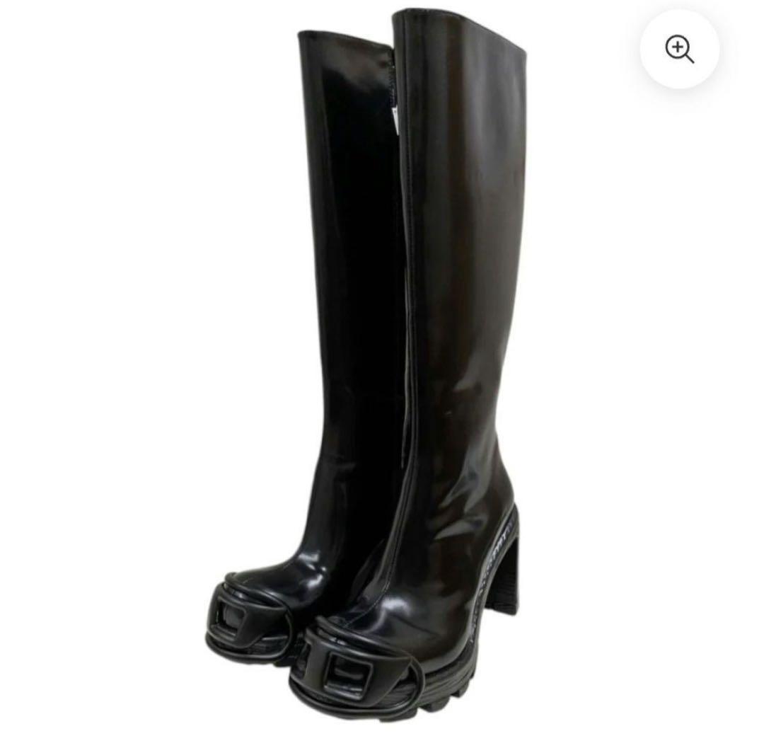 新品 diesel ロングブーツ d-hammer d hb w ハンマー