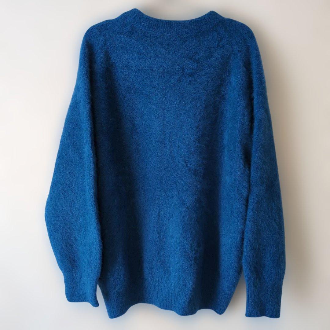 DRESSLAVE　ドレスレイブ 　フォックスカシミヤ ニットセーター ブルー