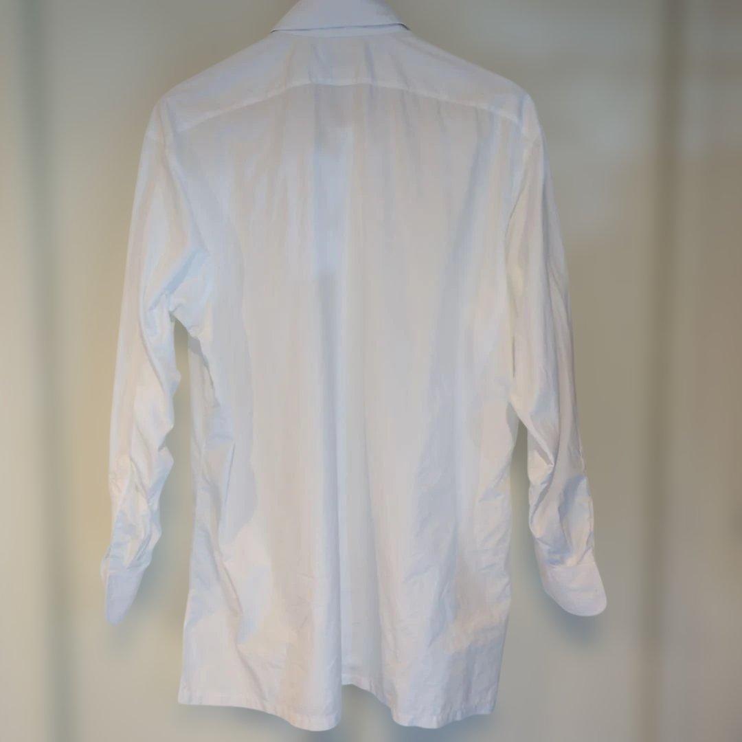 charvet 白シャツ ホワイト フランス製