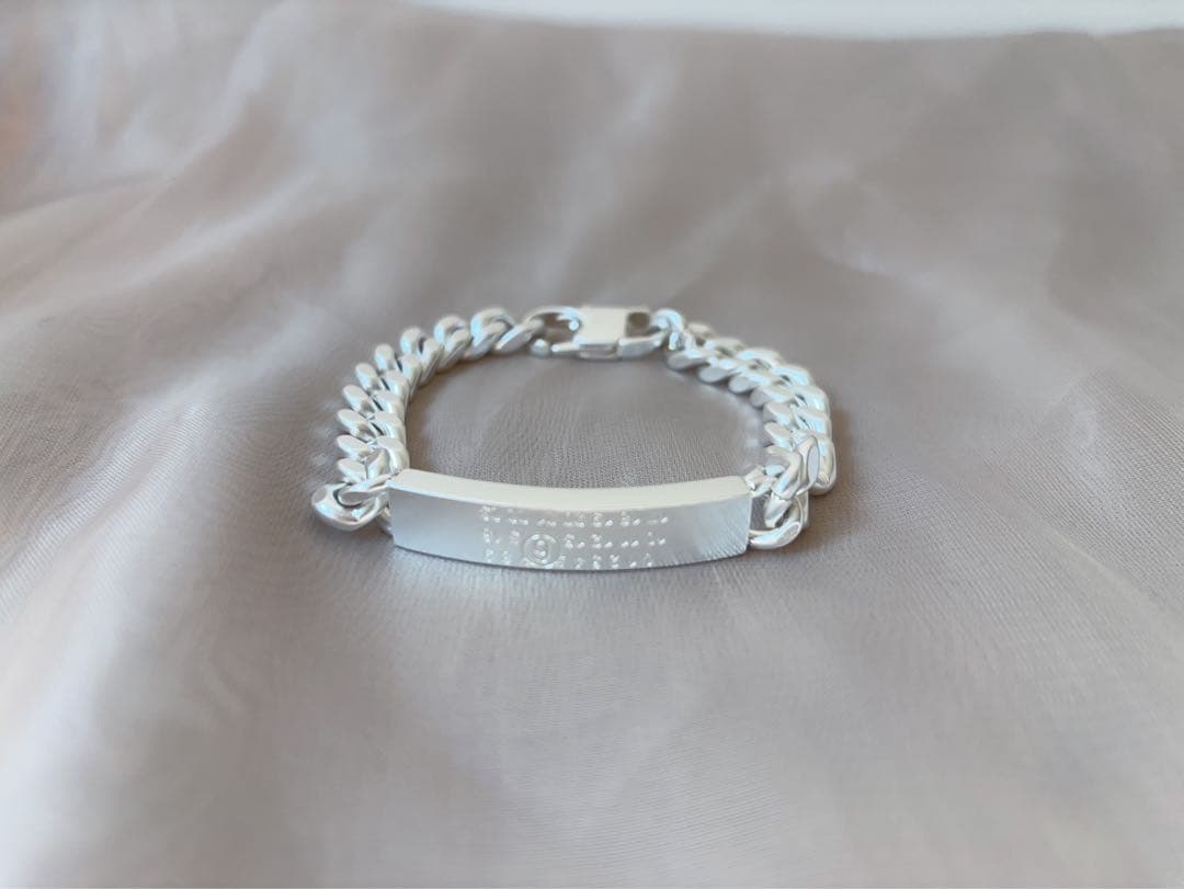 MM6 Maison Margiela クラシック真鍮チェーンブレスレット箱付き