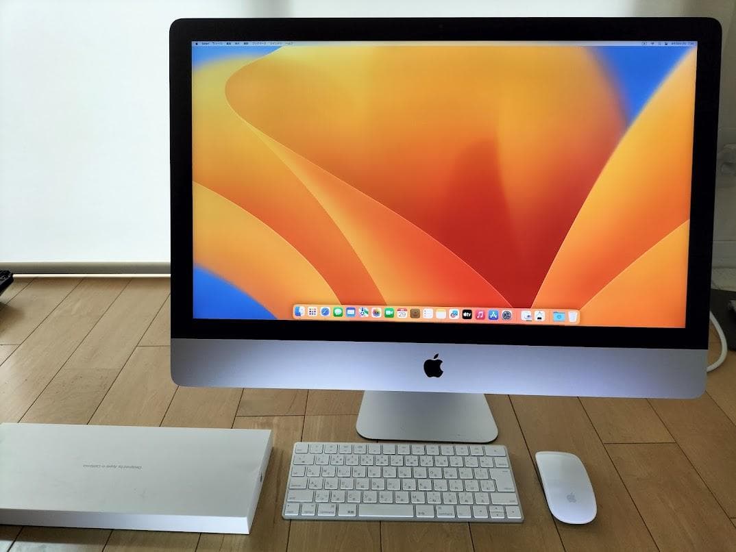 Macデスクトップ iMac 27inchi 5K 2017 SSD+HDD 2.12TB