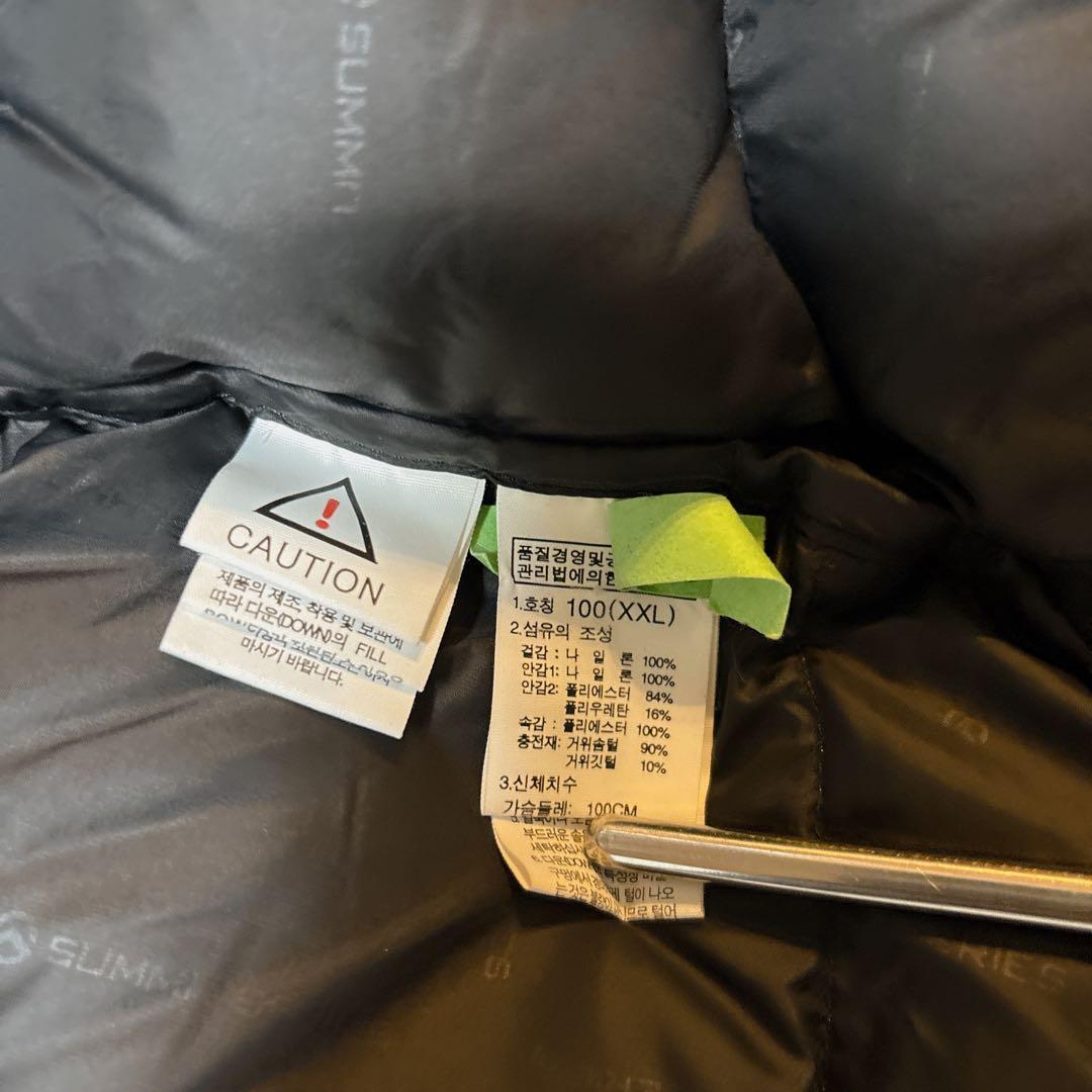 【サミットシリーズ】ノースフェイス 800FP ダウンジャケット ハイベント