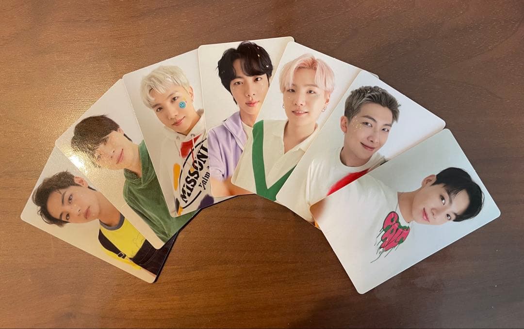 BTS ファンクラブアンケート特典　トレカ