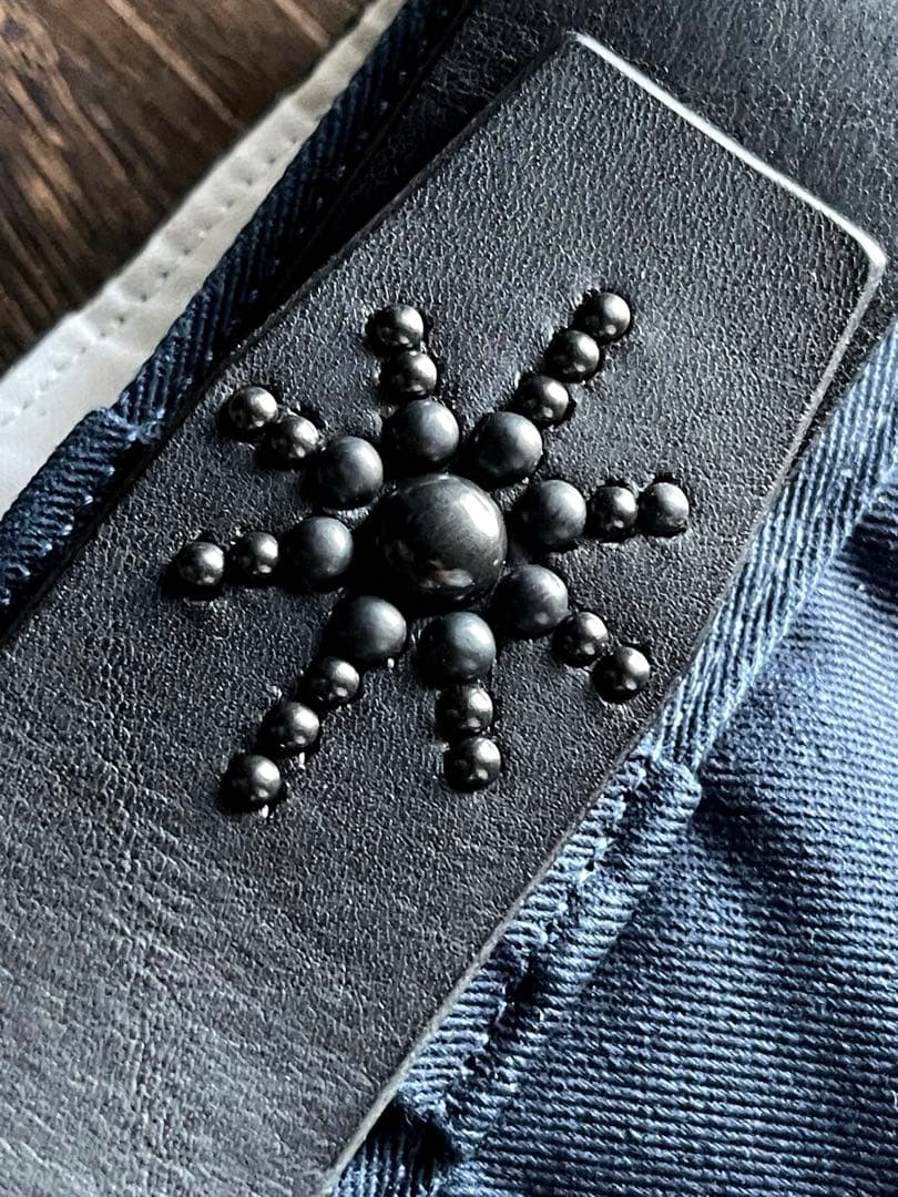 ディッキーズ874専用スタッズベルト　ミッスーリ　真鍮ダール　HTC CALEE