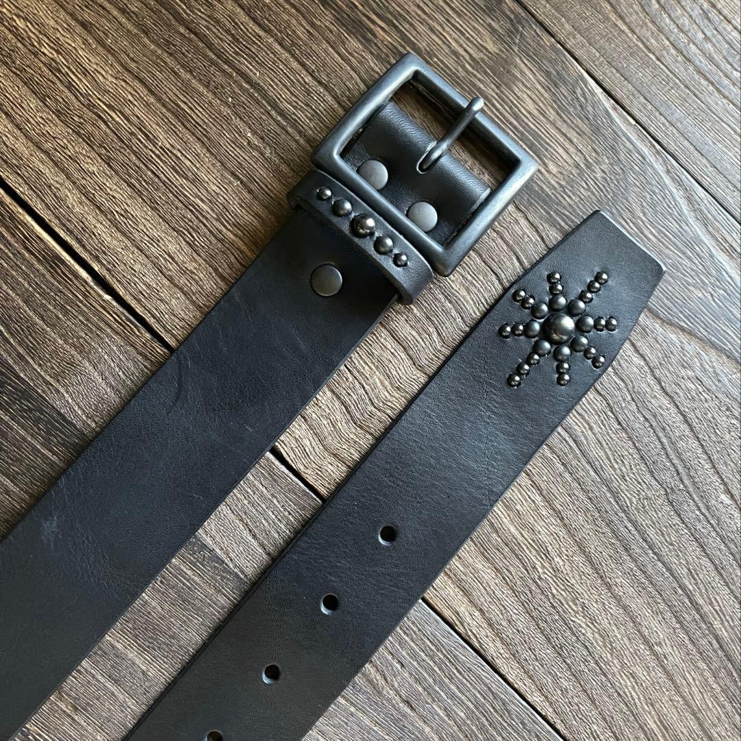 ディッキーズ874専用スタッズベルト　ミッスーリ　真鍮ダール　HTC CALEE