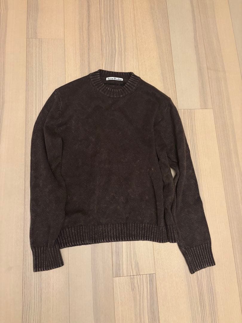 アクネストゥディオズ　クルーネックニット